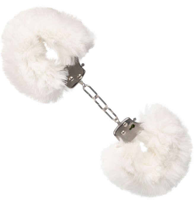 Calexotics Ultra Fluffy Furry Cuffs - White - Image 6