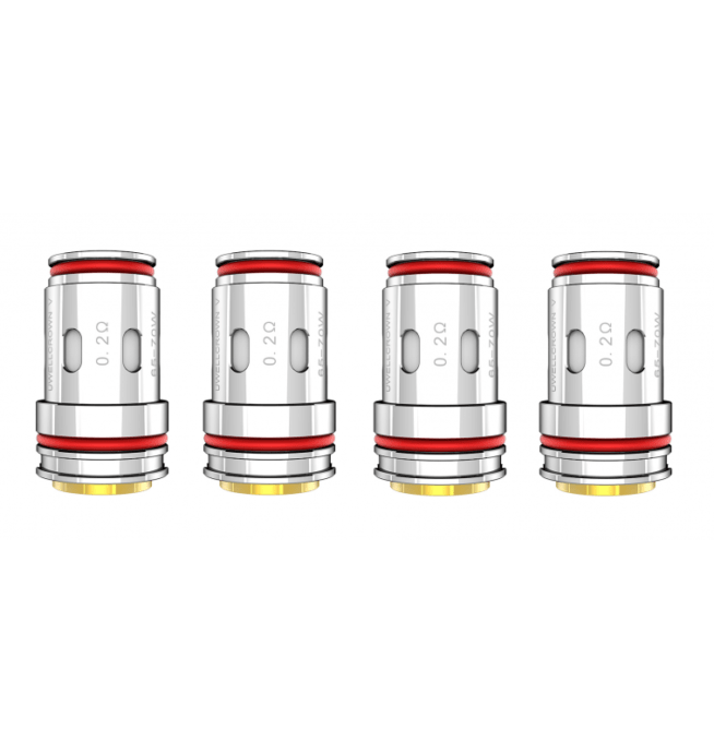 Uwell Crown V UN2-3 Triple Mesh 0.2Ω Coils 4pk