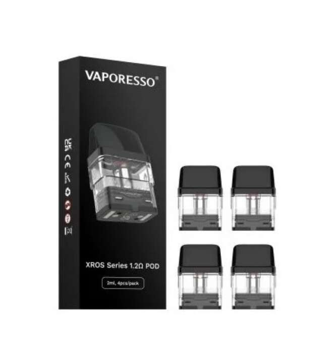 Vaporesso XROS Series Pods 1.2Ω 4pk