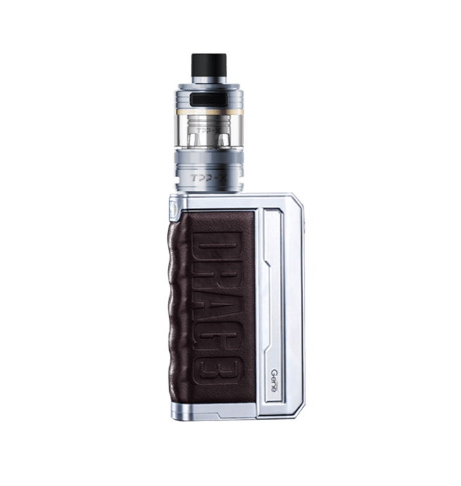 VooPoo DRAG 3 TPP-X Kit - Silver Coffee Brown