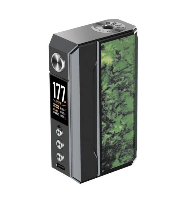 VooPoo Drag 4 Box Mod - Gunmetal Forest Green