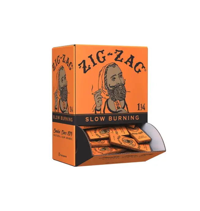 Zig-Zag 1 1/4 French Orange Rolling Papers - Image 3