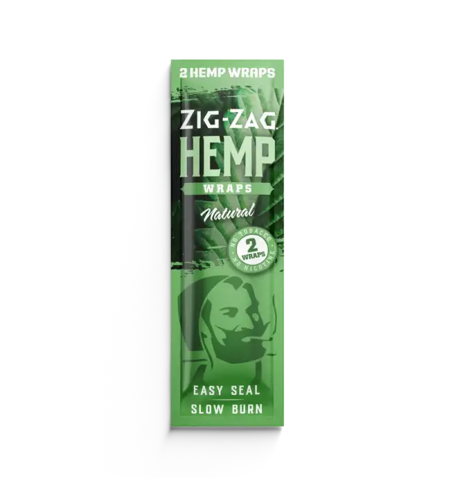 Zig-Zag Hemp Wraps - Natural