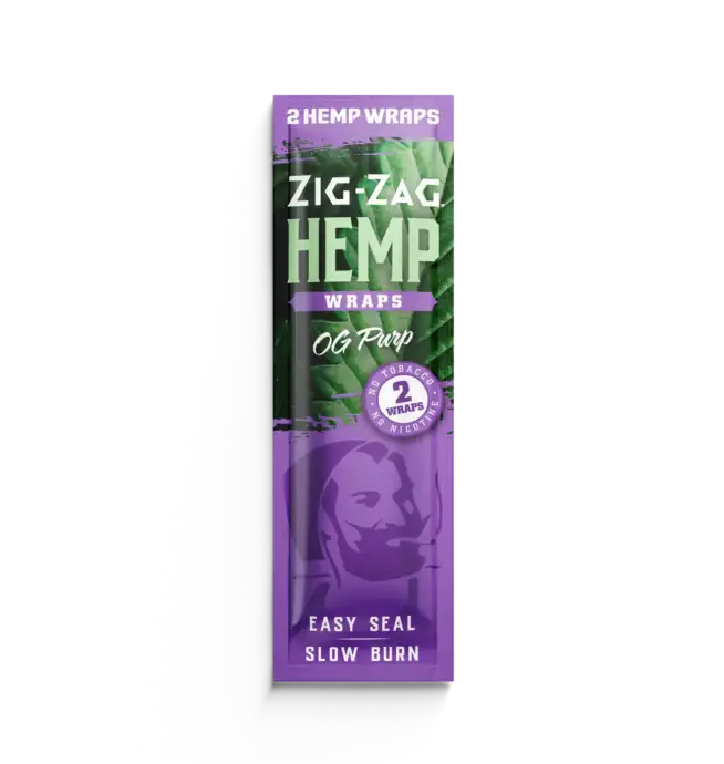 Zig-Zag Hemp Wraps - OG Purp