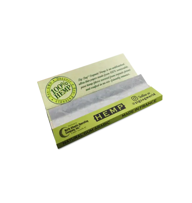 Zig-Zag Organic Hemp Papers 1 1/4 - Image 2