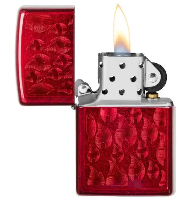 Zippo Iced Zippo Flame Design - Image 2