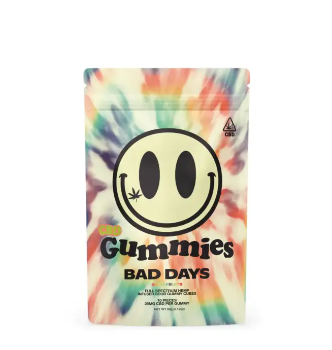 BAD DAYS CBD Full Spectrum Gummies - Sour Fruits