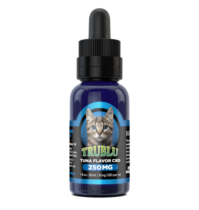 Blue Moon Hemp TruBlu Bluefin Tuna – CBD Cat Tincture 250mg