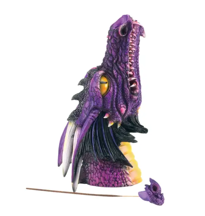 Dragon Head Incense Tower Burner