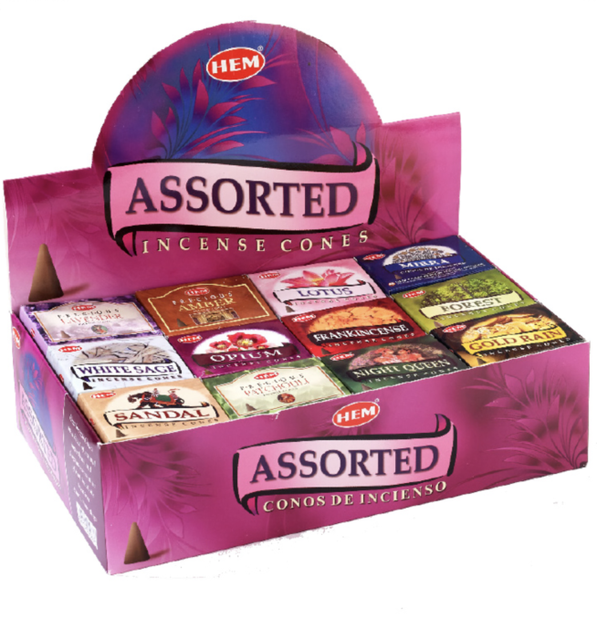 HEM Incense Cones - Assorted