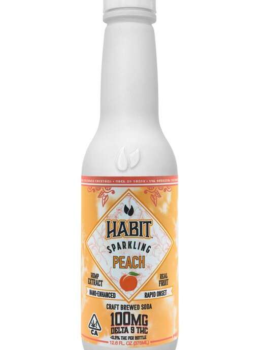 Habit Sparkling Peach Cooler 100mg Beverage