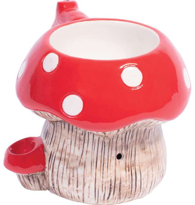 Mushroom Porcelain Water Pipe Mug