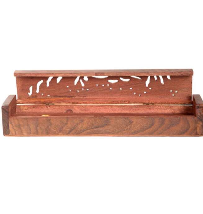 Sun and Moon 12" Incense Box