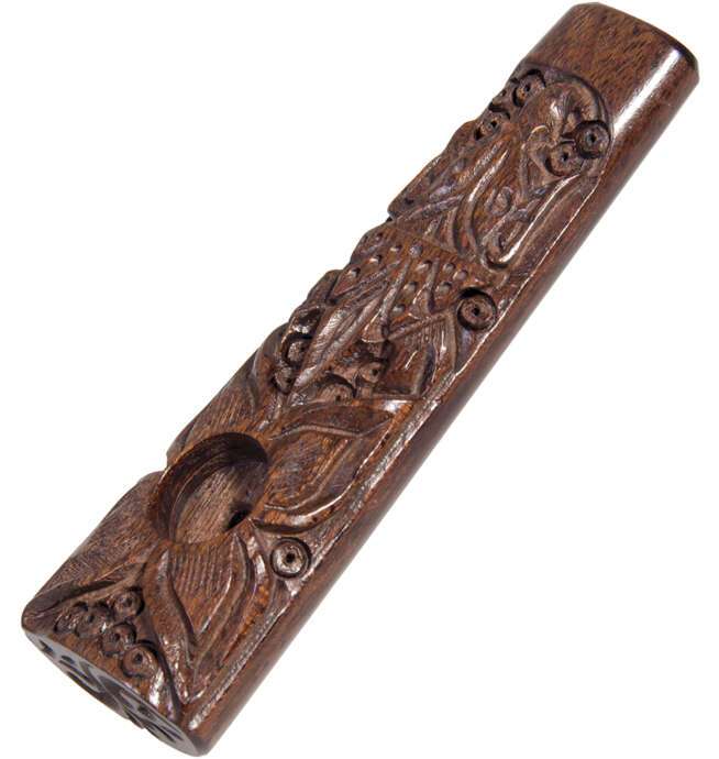 3" & 4" Mix Carved Wood Tobacco Pipe - Image 3