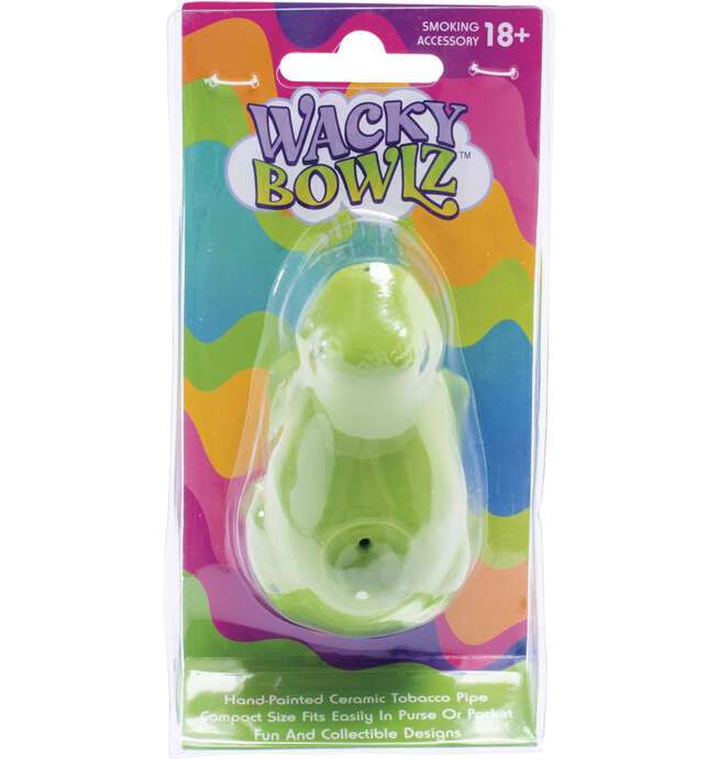 3.5" Frog Ceramic Pipe - Wacky Bowlz