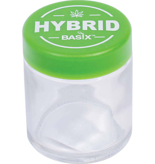 90ml Medium Strain Type Child Resistant Jar - Basix - Image 4