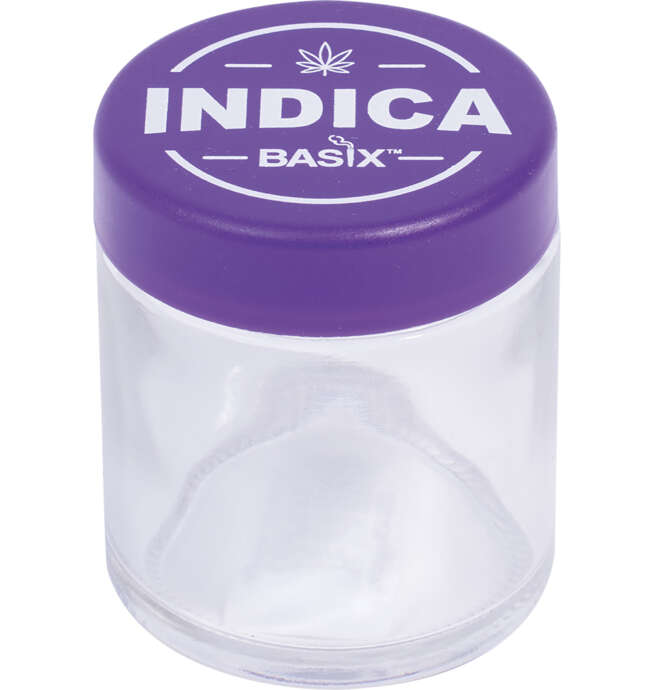 90ml Medium Strain Type Child Resistant Jar - Basix - Image 3