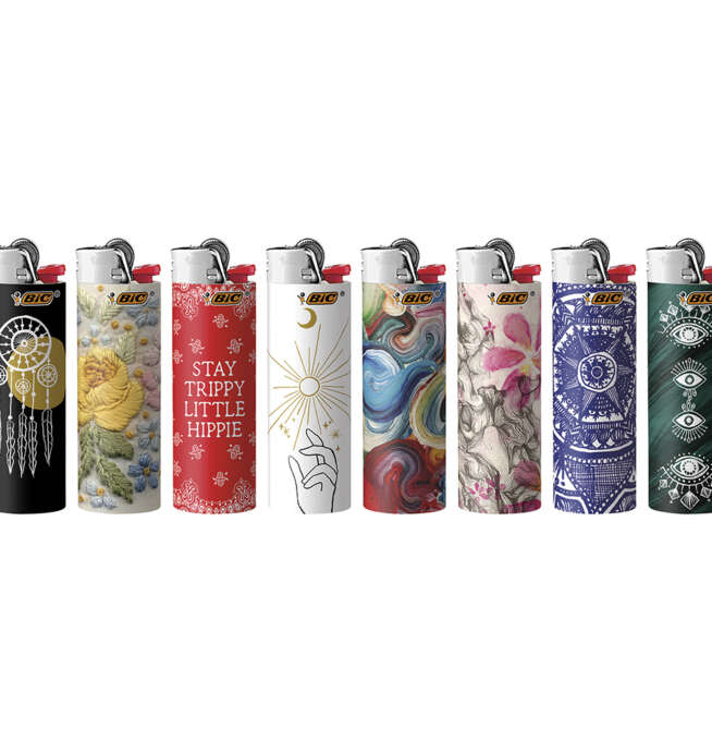 Bic Limited Bohemian Lighters