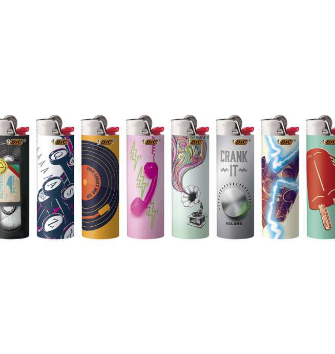 Bic Nostalgia Series Lighter