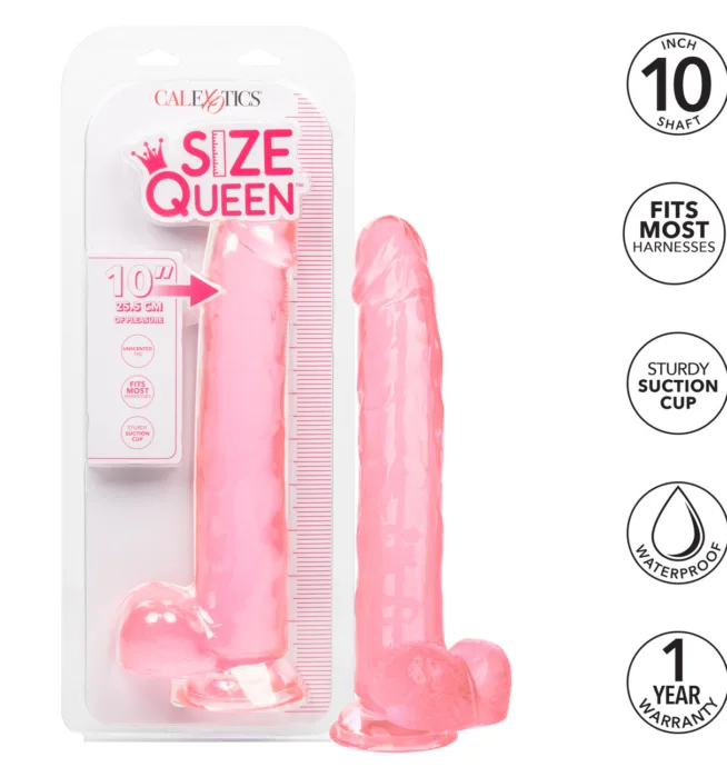 Calexotics Size Queen® 10"/25.5 cm - Pink - Image 3