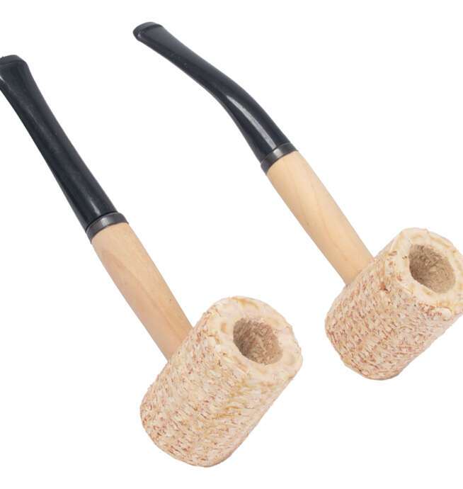 Corn Cob Pipes (Large Size)