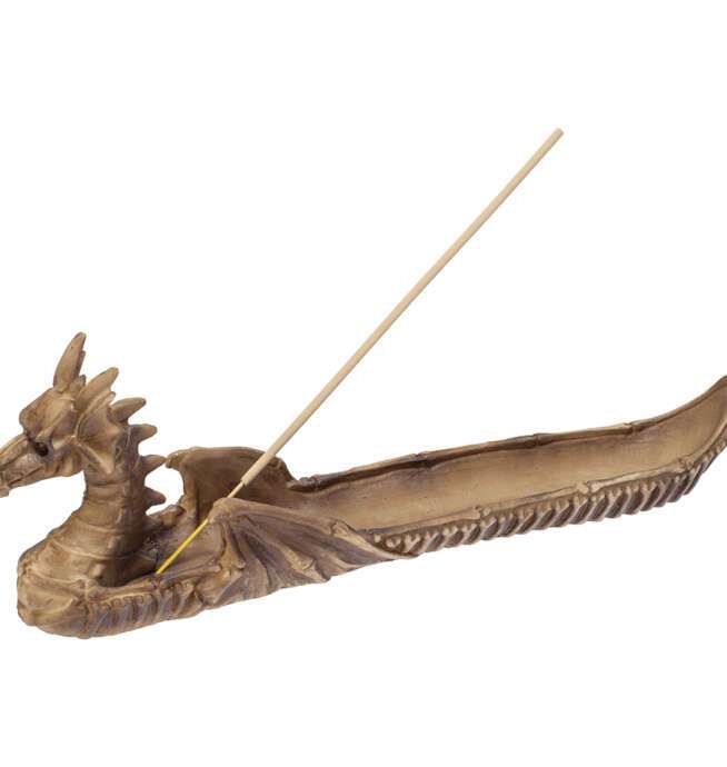 Dragon Bone Polystone Incense Burner - Image 2