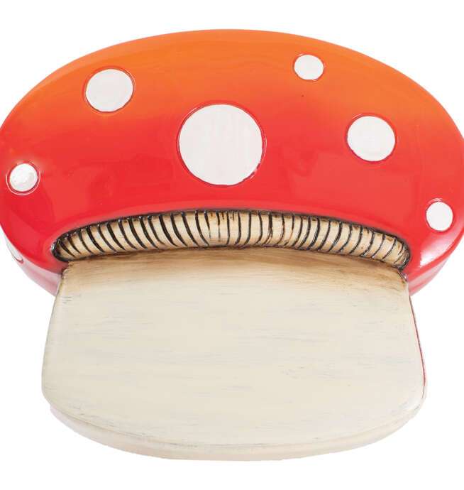 Large Red Mushroom Stash Box 6in - Image 3