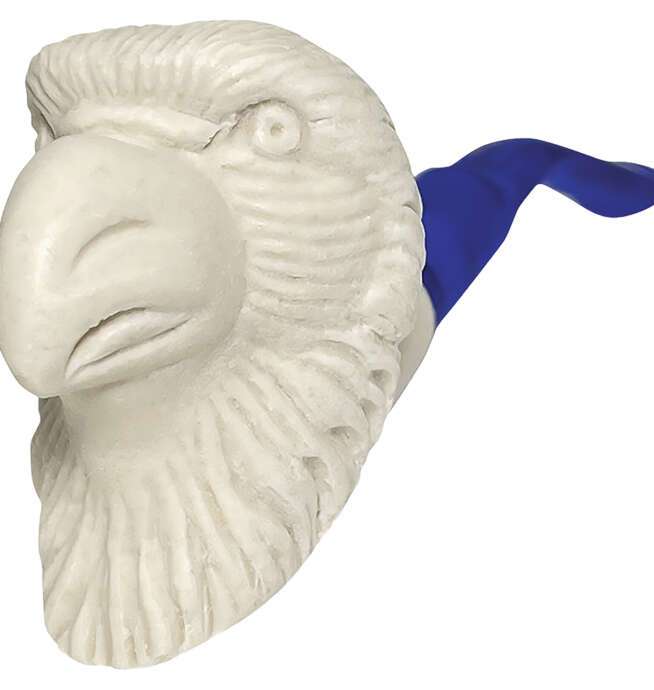 Mini Eagle Hand Carved Meerschaum Pipe - Image 2