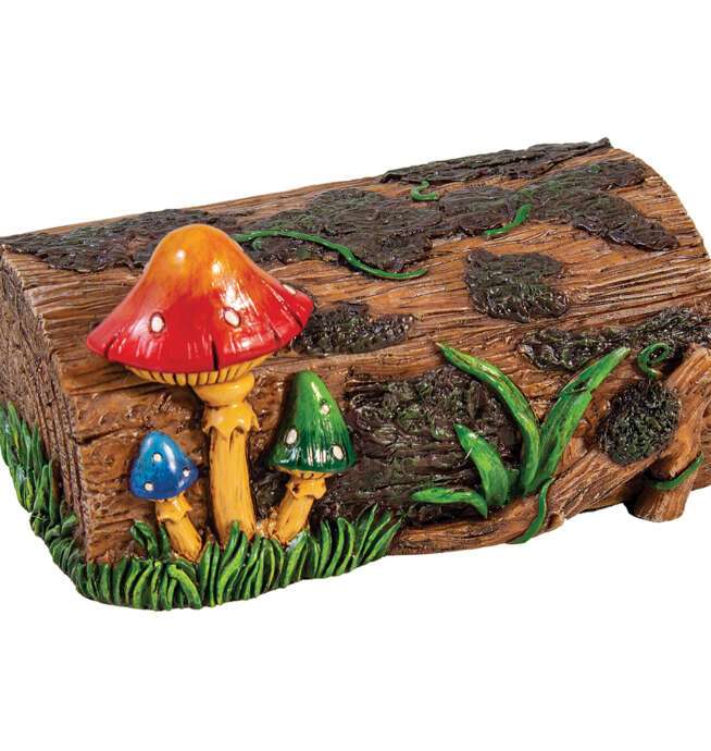 Mushroom Design Stash Box 5.3"