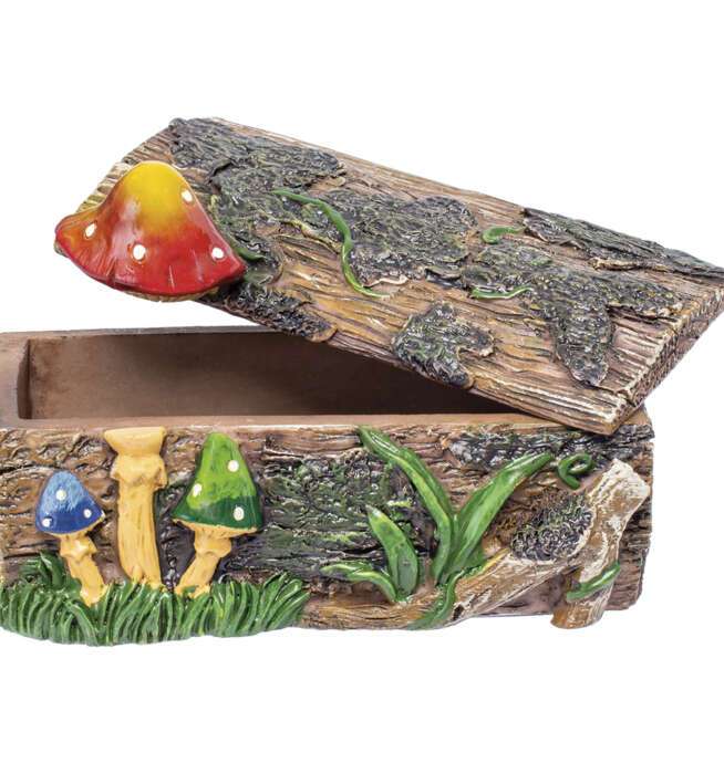 Mushroom Design Stash Box 5.3" - Image 3