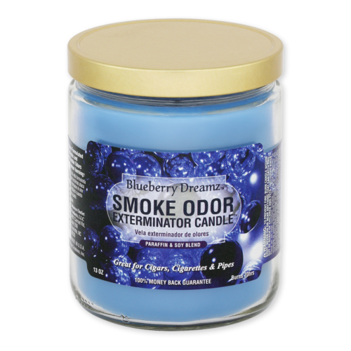 Smoke Odor Exterminator Candles – Blueberry Dreamz (Limited Edition)