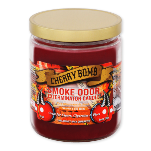 Smoke Odor Exterminator Candles – Cherry Bomb (Limited Edition)
