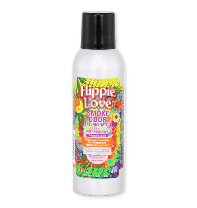 Smoke Odor Exterminator Spray Hippie Love 7oz