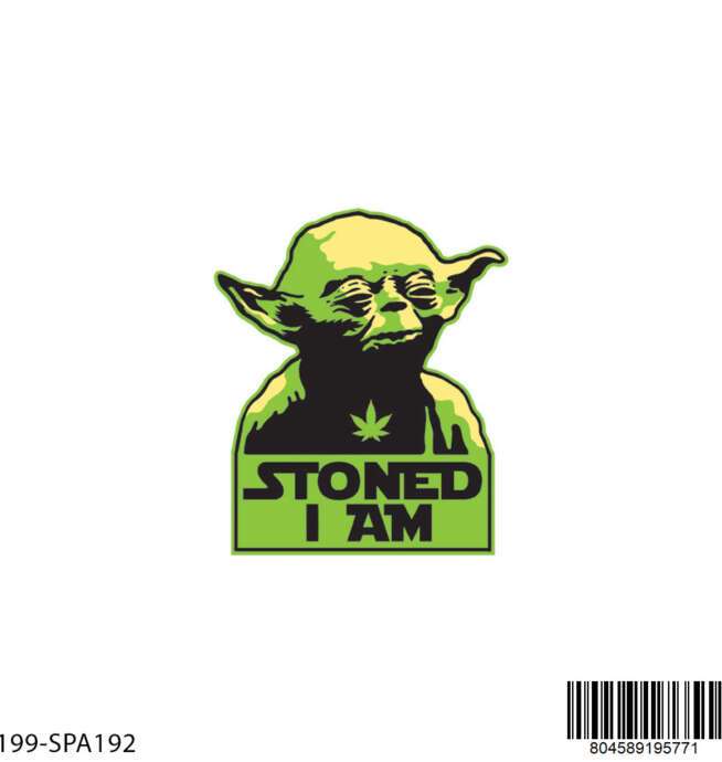 Stickermania Stickers - Stoned I Am