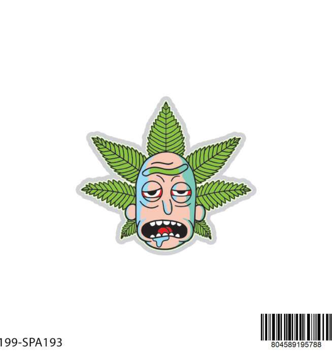 Stickermania Stickers - Stoner Rick