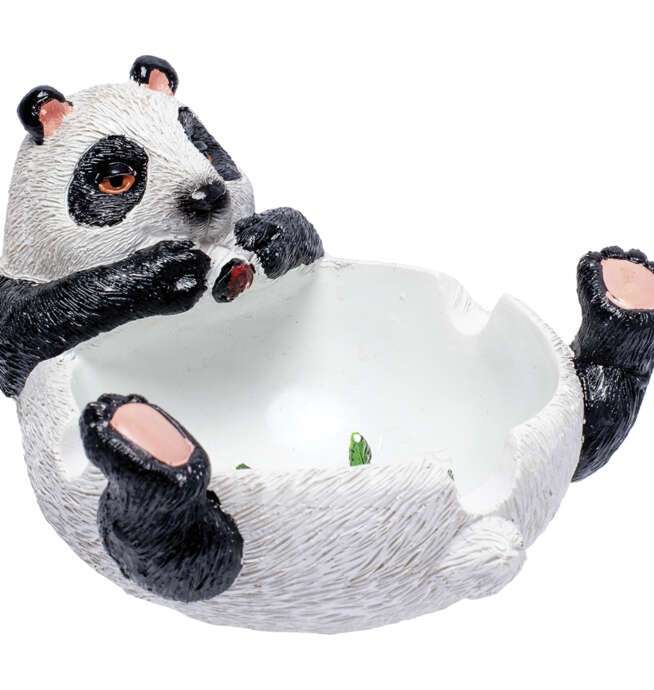 Stoned Panda Polystone Ashtray 5in - Image 3