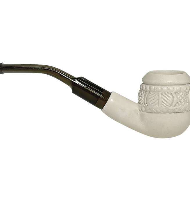 Topkapi Carved Mini Meerschaum Pipe