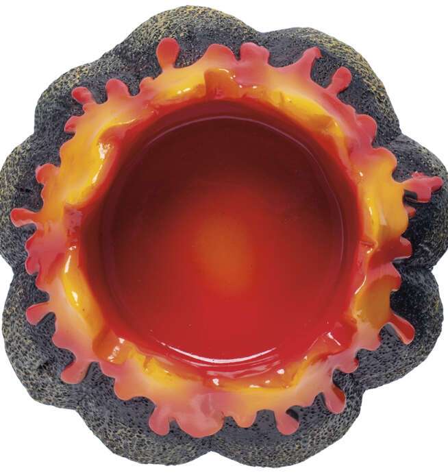 Volcano Shape Polystone Ashtray - Image 4