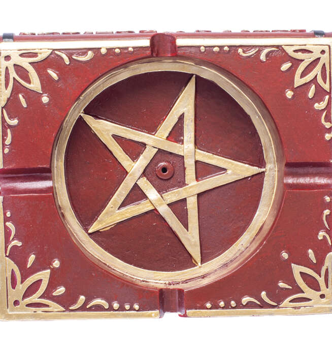 Wiccan Two In One Ashtray and Incense Burner - Image 6