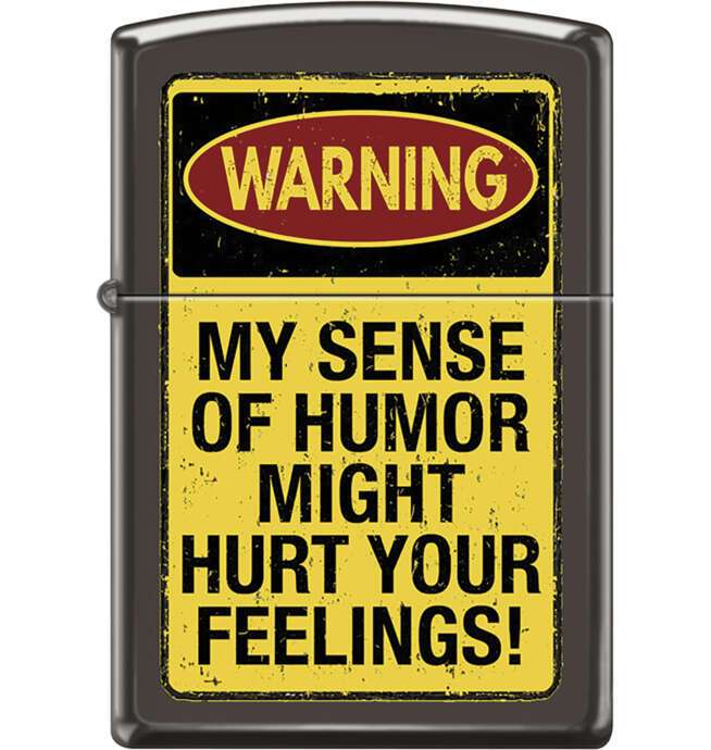 Zippo Warning Sign