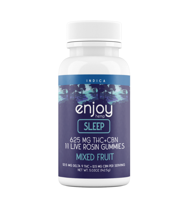 Enjoy Hemp Sleep 625mg Gummies (Indica)