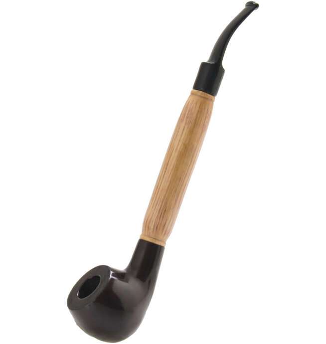 Long Warden Pipe (Wax Berry Wood)