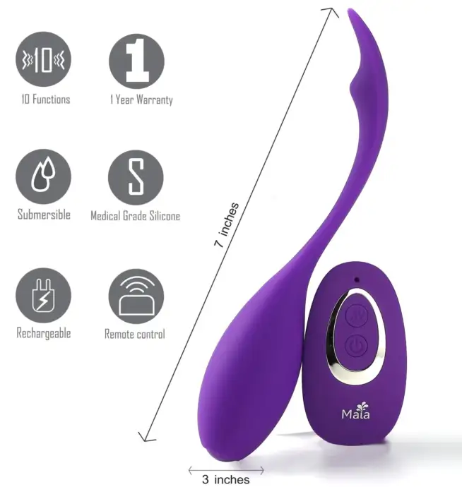 Maia - SYRENE Remote Control Luxury USB Rechargeable Bullet Vibrator - Image 2