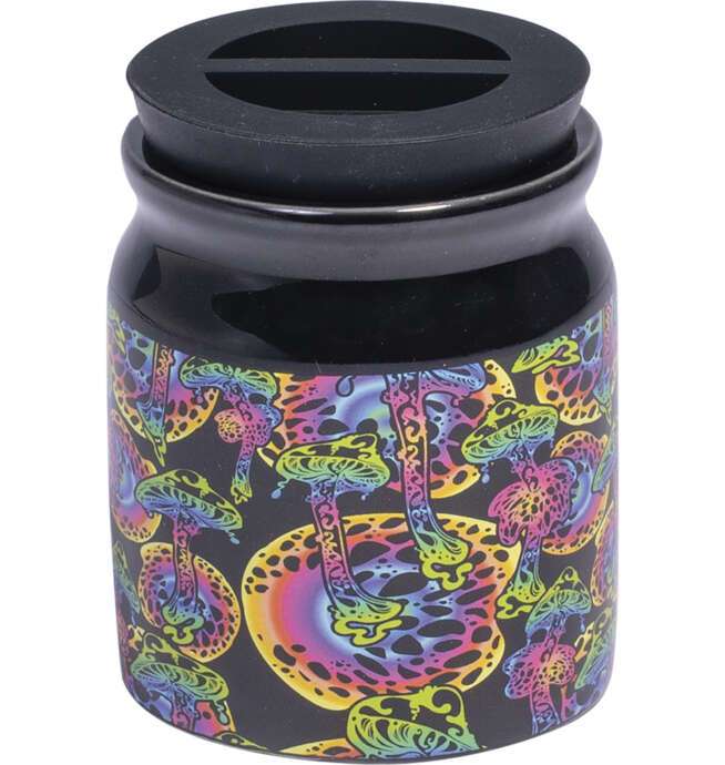 Trippy Shroom Gift Set (Ashtray, Jar and Tray) - Image 3