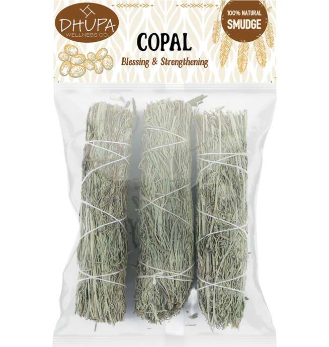 4" Copal Sage Smudge (3 Pack)