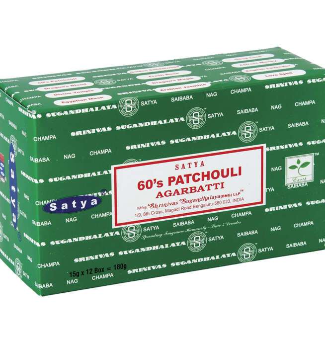 60's Patchouli Incense Sticks