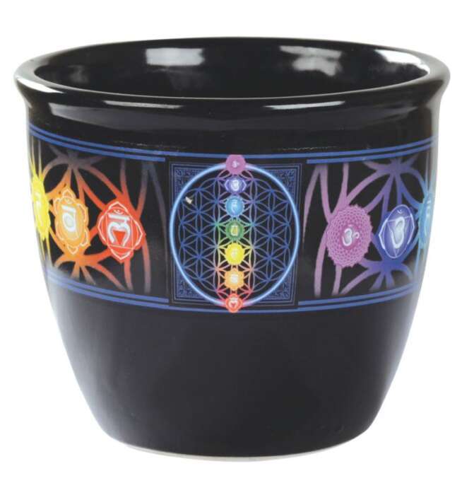 7 Chakra Smudge Pot