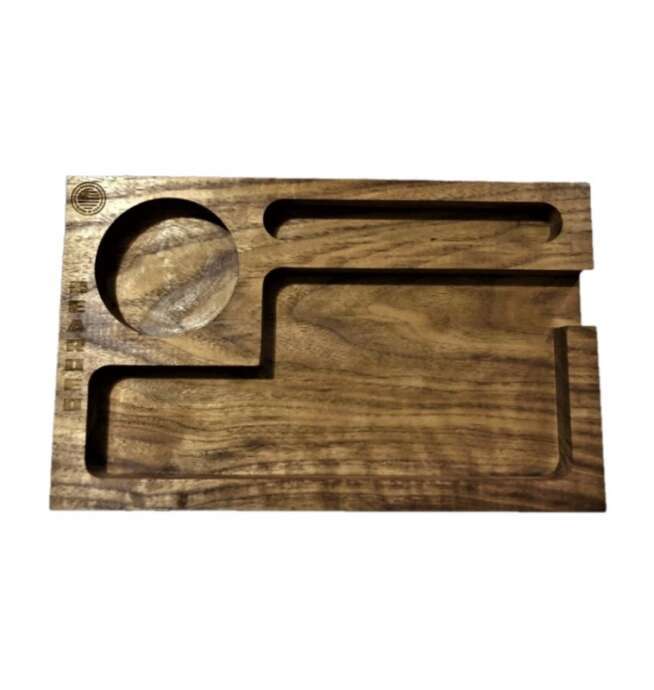 Bearded Rolling Trays - Large - Walnut