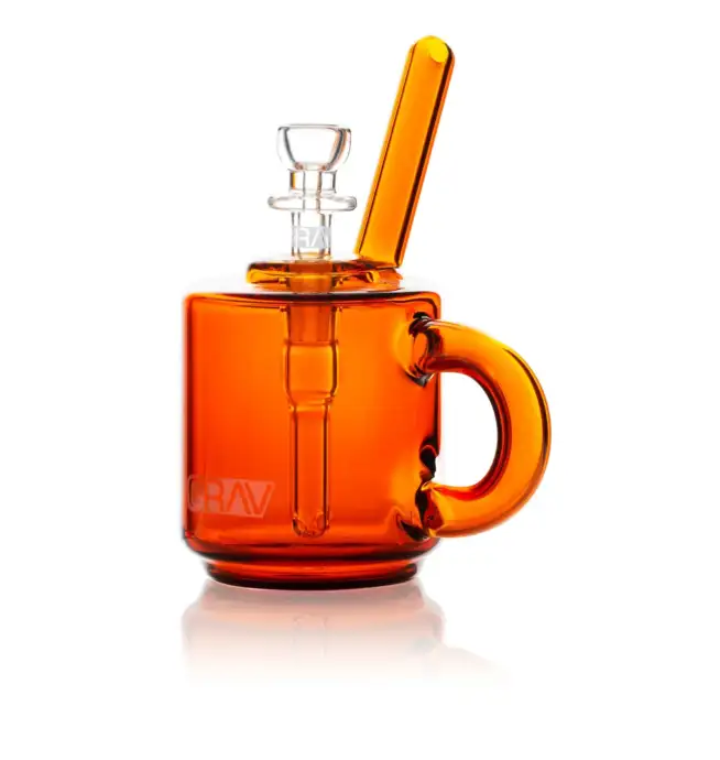 GRAV® Coffee Mug Pocket Bubbler - Amber