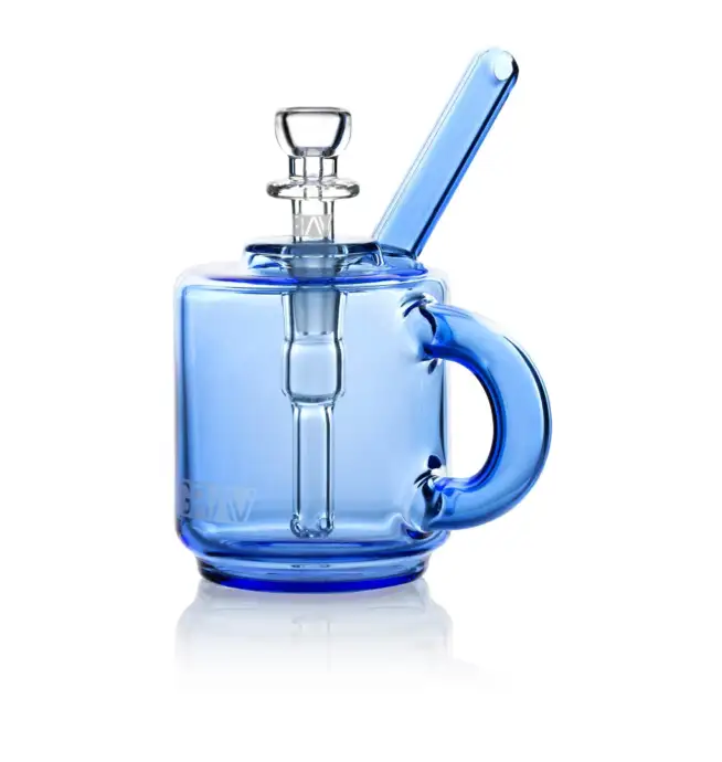 GRAV® Coffee Mug Pocket Bubbler - Light Cobalt